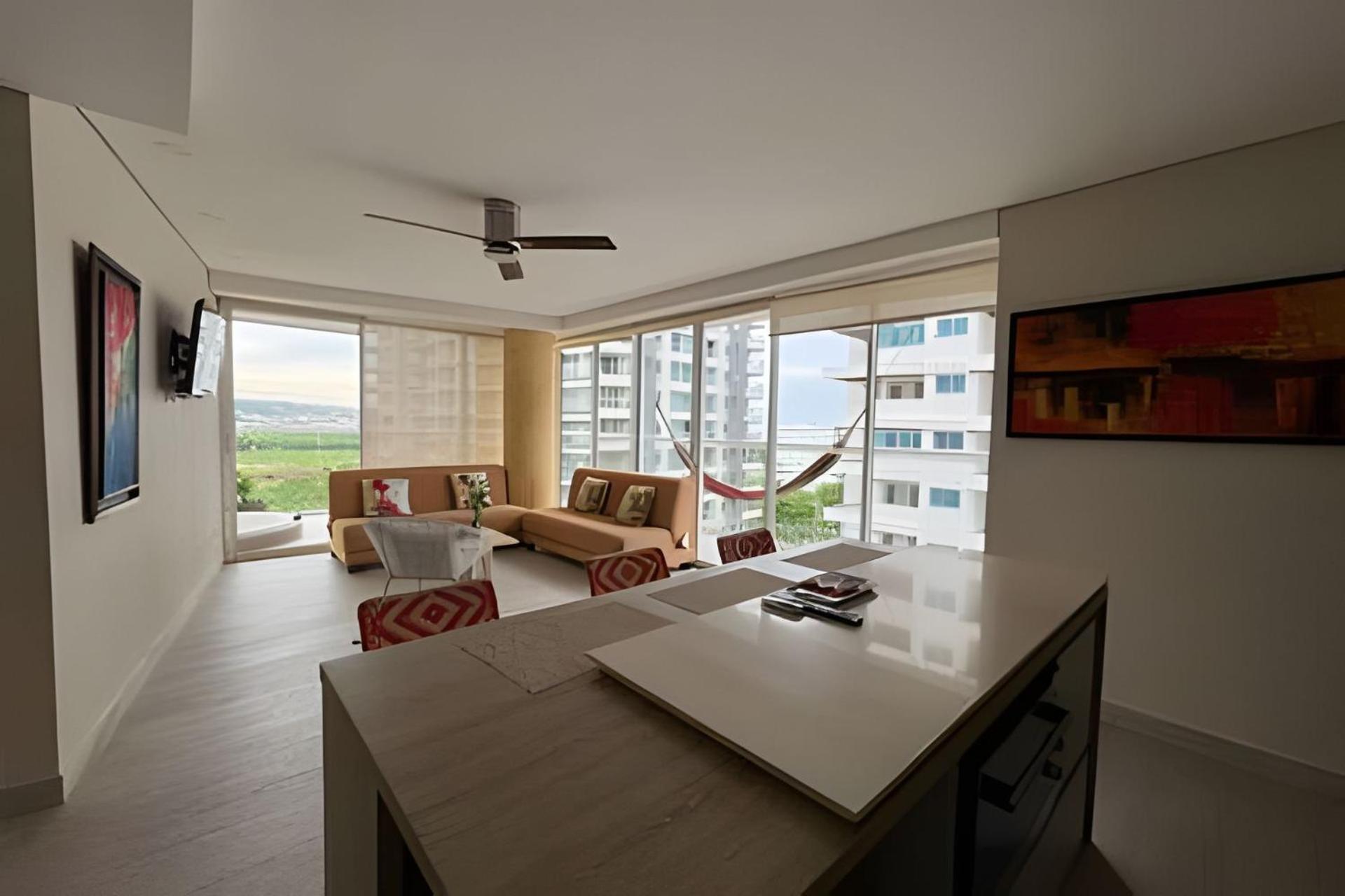 2 Dormitorios Jacuzzi Y Vista Mar. Frente A Playa Cartagena Exterior photo